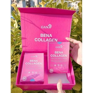 Bena collagen chính hãng, collagen dạng bột, collagen Gana, fish collagen hộp 30 gói