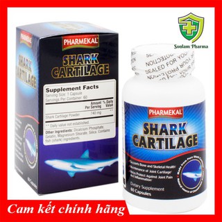SỤN CÁ MẬP - Shark Cartilage Lọ 60 Viên