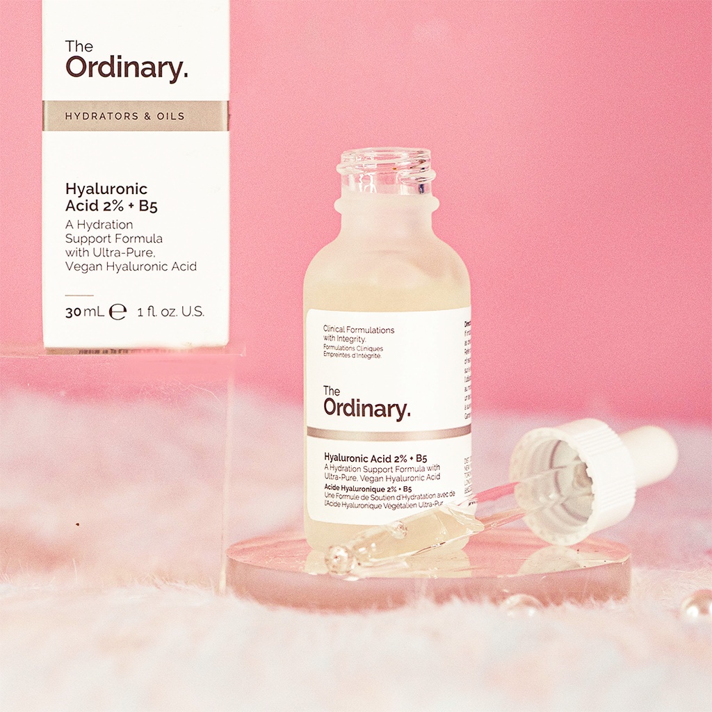 Serum The Ordinary Hyarulonic acid 2% + B5 30ml, Tinh Chất cấp nước và phục hồi da