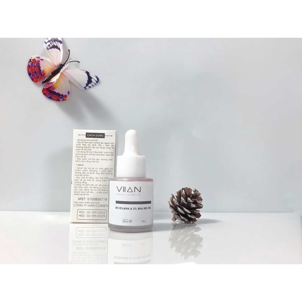 Serum Red Peel Da Viian BT-10%AHA & BHA 2% | BigBuy360 - bigbuy360.vn