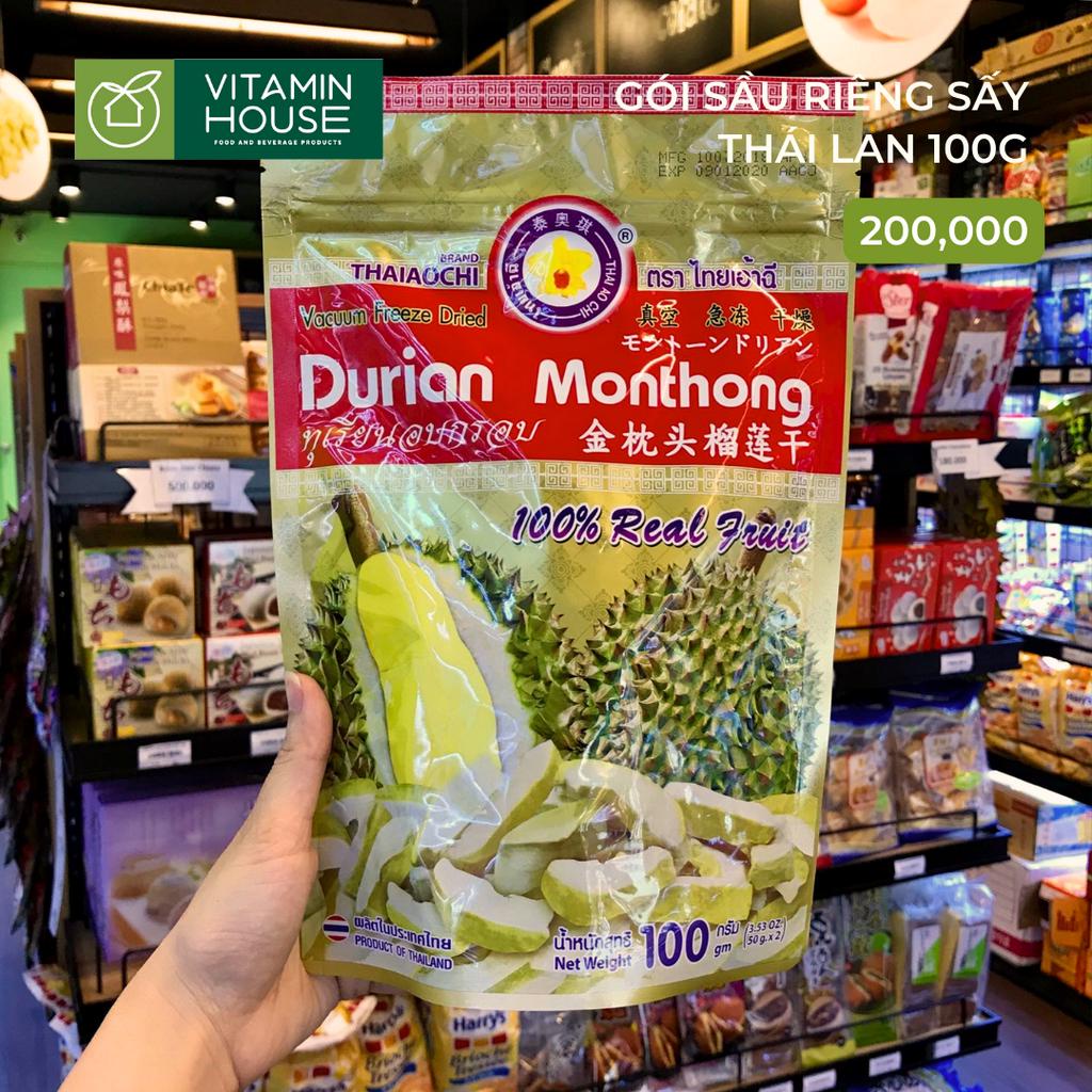 Sầu Riêng Sấy Thái Lan Mothong 100g