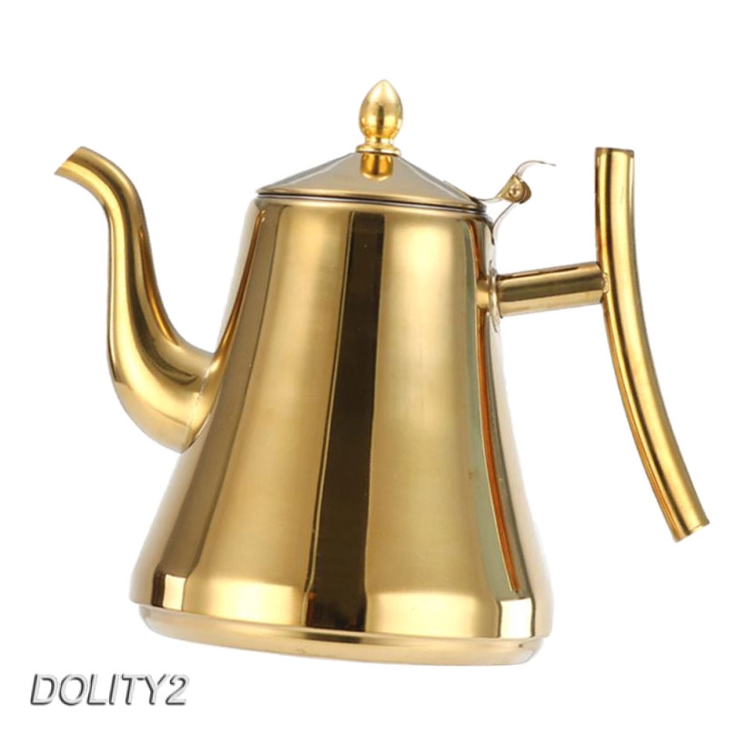 Coffee Kettle Pour Over Coffee Hand Drip Pot Stainless with Infuser 1.0L