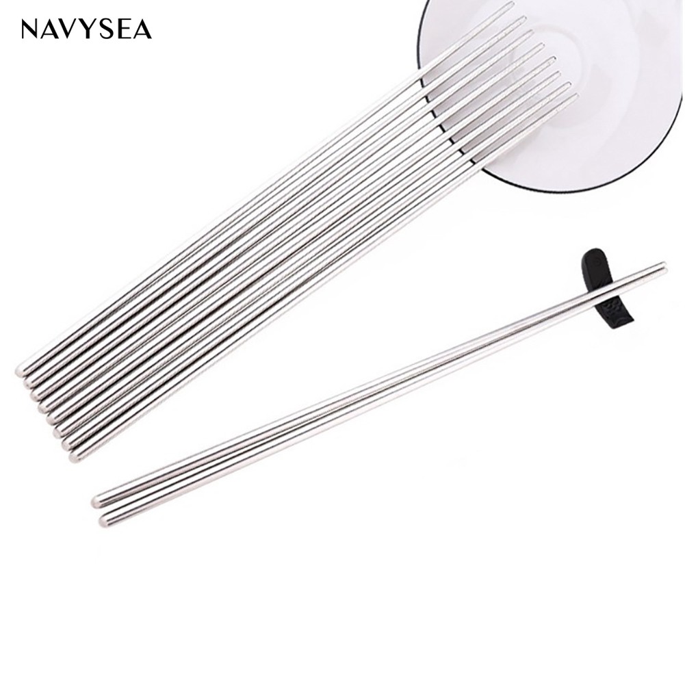 Đôi đũa bằng thép không gỉ dáng dài 14inch chống trượt dùng chiên thức ăn tiện lợi