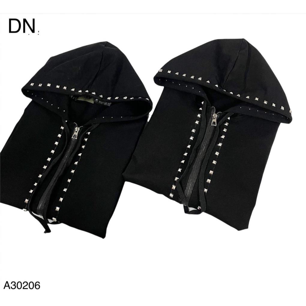 Áo khoác nỉ nam đính đinh VLTN - Áo khoác VLTN nam cao cấp đính đinh