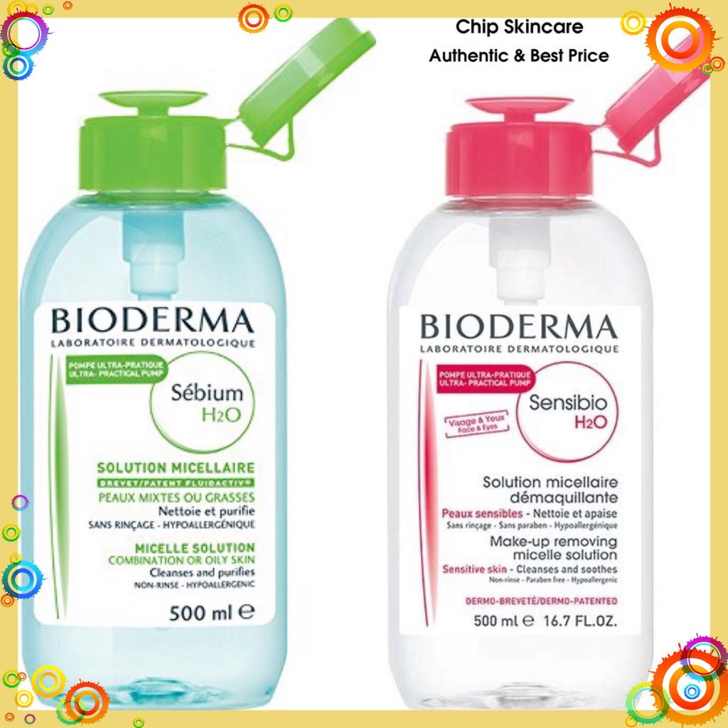 Nước tẩy trang BIODERMA Sensibio H2O Pháp Nắp Nhấn siêu sale ngày hề | BigBuy360 - bigbuy360.vn