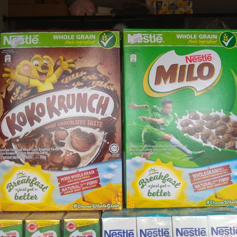 Ngũ cốc Ăn Sáng Nestlé MILO Cereal / KoKo Krunch