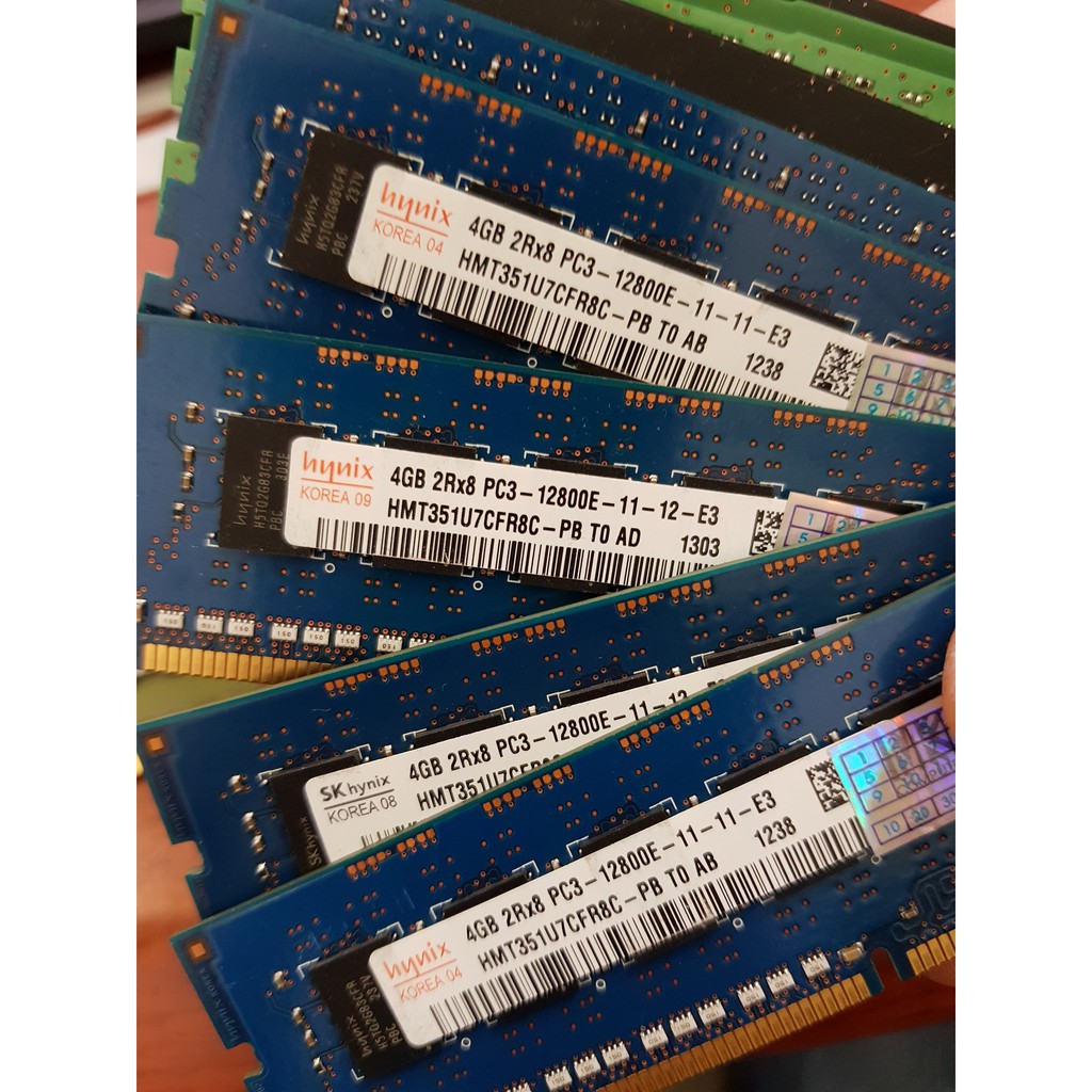 Bộ nhớ trong RAM Server Workstation DDR3 4GB - 8GB ECC Unbuffered