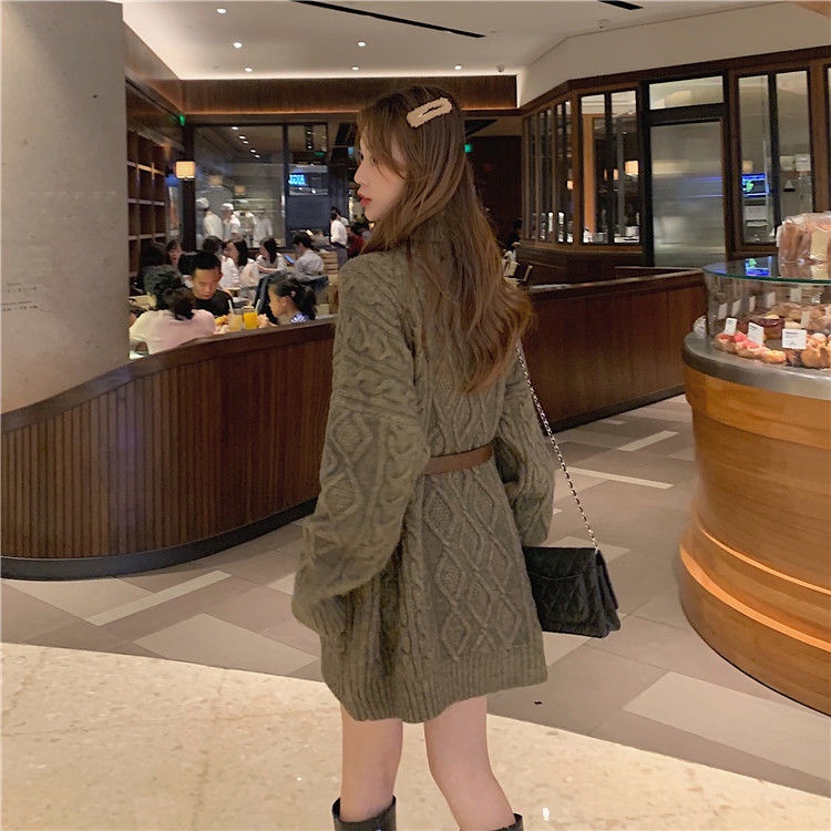 Áo Len Nữ Dài Tay Cổ Tròn Thời Trang Hàn