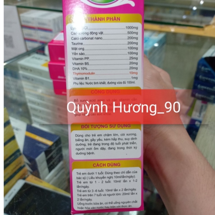 ALPHAVIT ăn ngon ngủ tốt bổ sung DHA giúp bé thông minh hơn