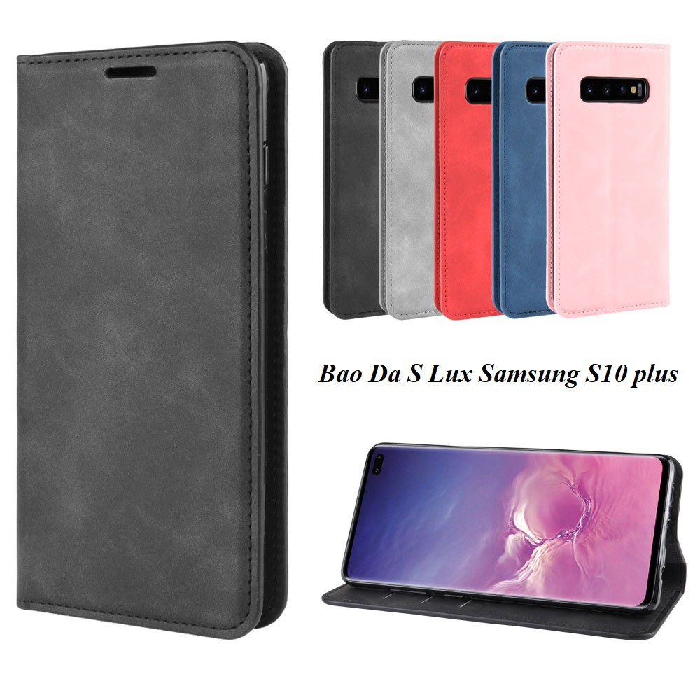 S10 Plus || Bao da PU Gấp 2 mặt Samsung S10 Plus - PK68 | BigBuy360 - bigbuy360.vn