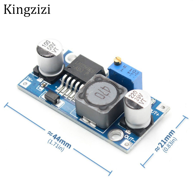 1 Mô Đun Hạ Áp Lm2596 Lm2596S Dc-Dc 3-40v 3a