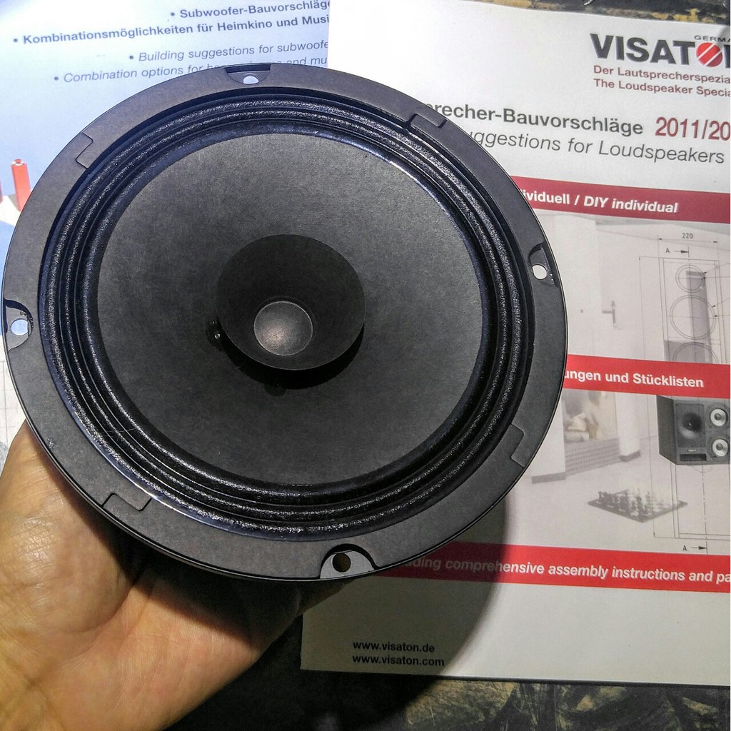 Củ loa rời toàn dải thương hiệu Đức 17cm Visaton BG17, giá bán theo cặp