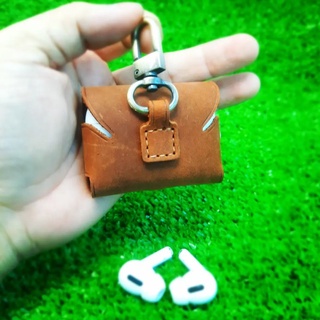 BAO DA AIRPODS PRO TỐI GIẢN (DA THẬT)