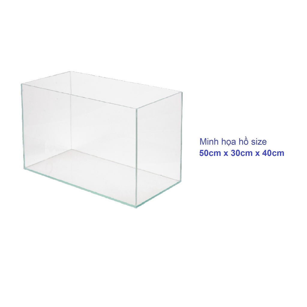 50x30x40cm Combo 5 tấm nhựa mica cứng trong suốt cắt sẵn làm hồ cá, chuồng hamster, hộp trưng bày... - Luân Air Models