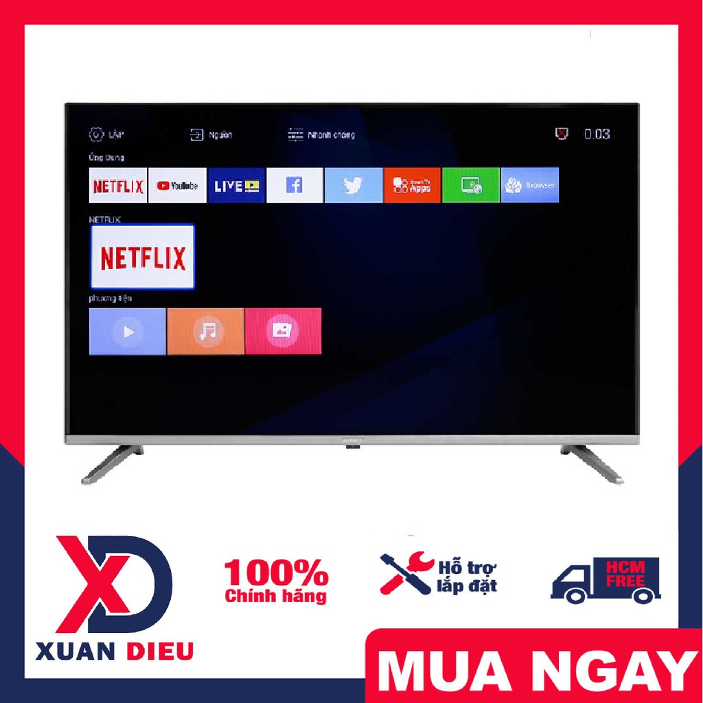 Tivi Smart Skyworth 32TB5000 32 Inch Full HD, Hệ điều hành, giao diệnNetflix 5.1Các ứng dụng sẵn cóYouTube, Trình duyệt | BigBuy360 - bigbuy360.vn