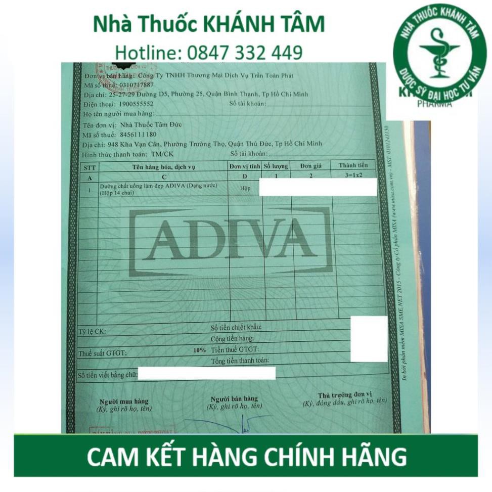 [Date mới nhất] ADIVA Collagen - Nước uống collagen [colagen, avida] _Khánh Tâm ! ! | BigBuy360 - bigbuy360.vn