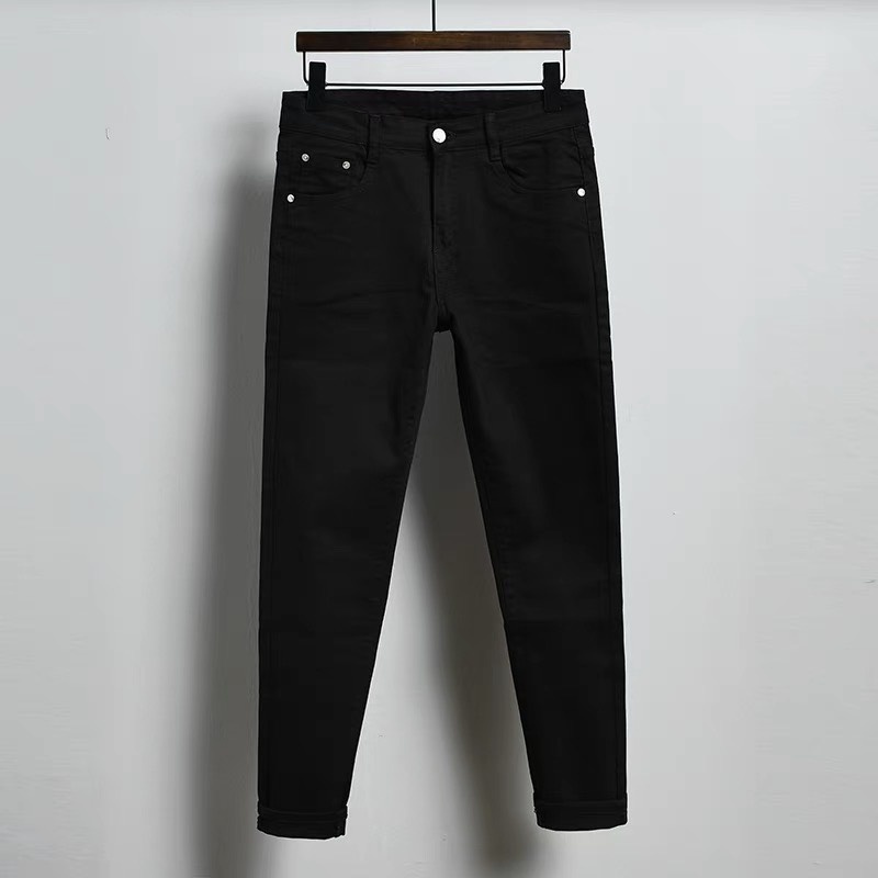Quần jean nam chất bò cao cấp co dãn 4 chiều cực đẹp JEAN trơn from dáng skinny đẹp CAROLLSTORE Q05 Q06