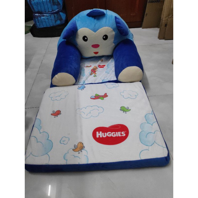 Ghế Sofa giường cao cấp Huggies hình thú dễ thương cho bé