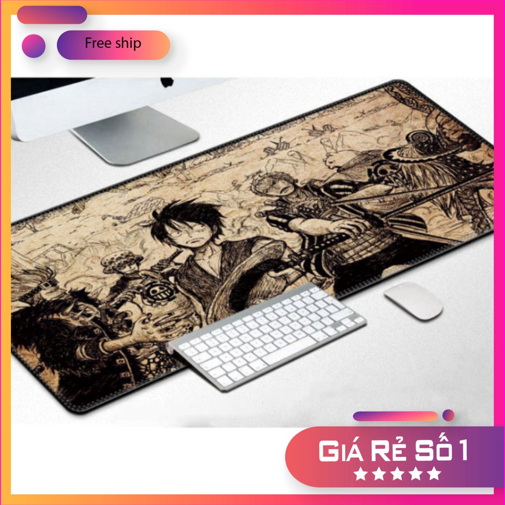 ((FREE SHIP)) FREESHIP Khổ lớn 30 x 80cm, bàn di chuột One Piece cao su chống nước GIÁ TỐT CHỈ CÓ Ở TIỆN ÍCH SHOP GIÁ TỐ