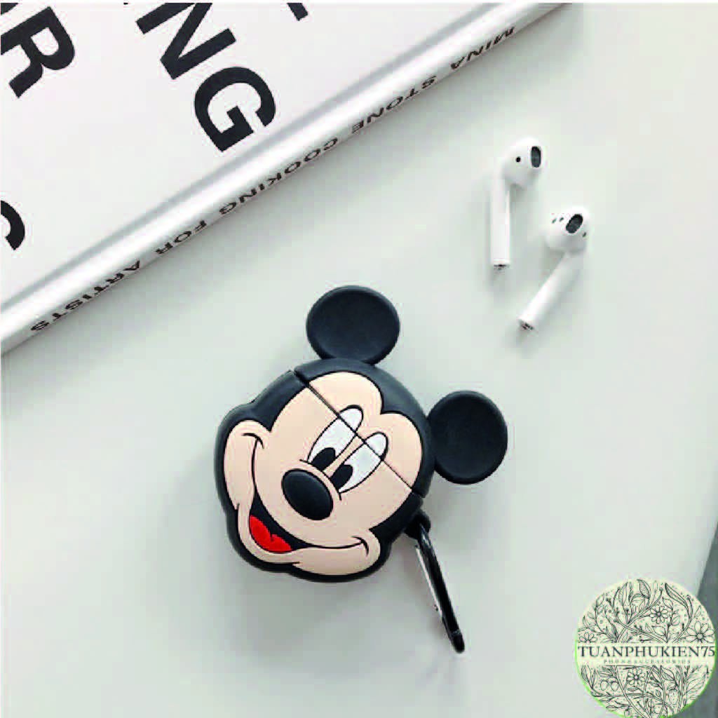 Airpods Case MICKEY &amp; MINNIE Case Tai Nghe Không Dây Airpods 1/2/i12 - MOBILE89