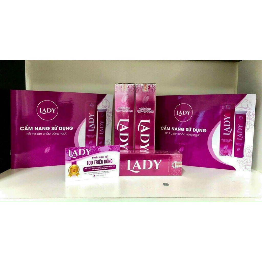 Sủi lady siêu nở ngực LADY - Tăng Vòng 1 săn chắc nở nang