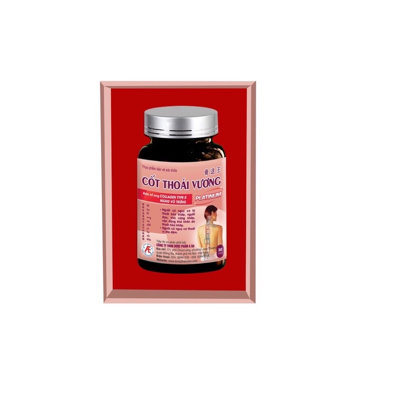 Cốt Thoái Vương Platinum - Hỗ Trợ Bổ Sung Các Chất Có Lợi Cho Khớp