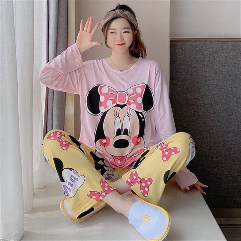 BỘ PIJAMA DÀI TAY , ĐỒ BỘ THUN TAY DÀI, BỘ NGỦ DÀI TAY | BigBuy360 - bigbuy360.vn