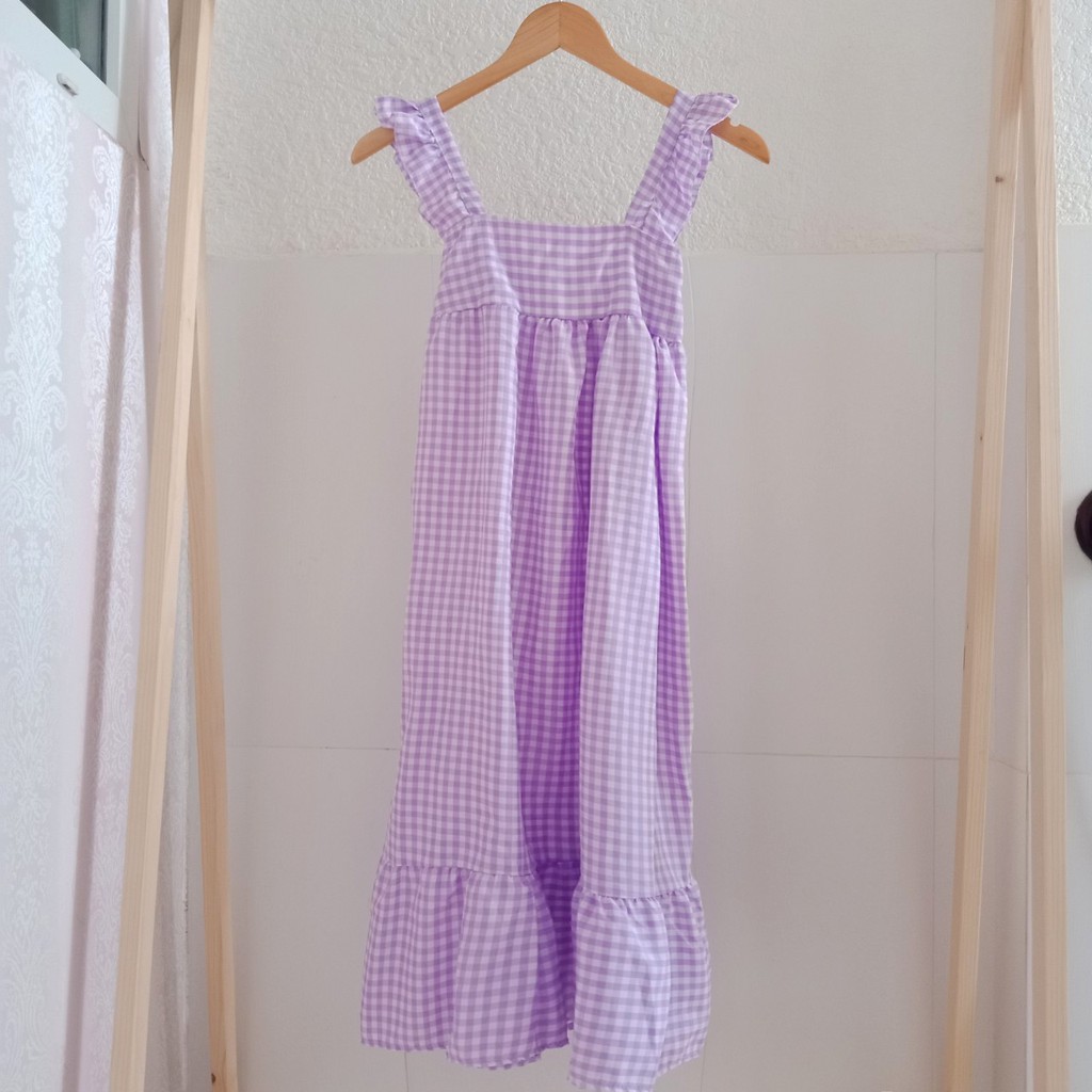 SALE HẾT MẪU - Đầm nữ tay bèo dáng chữ A