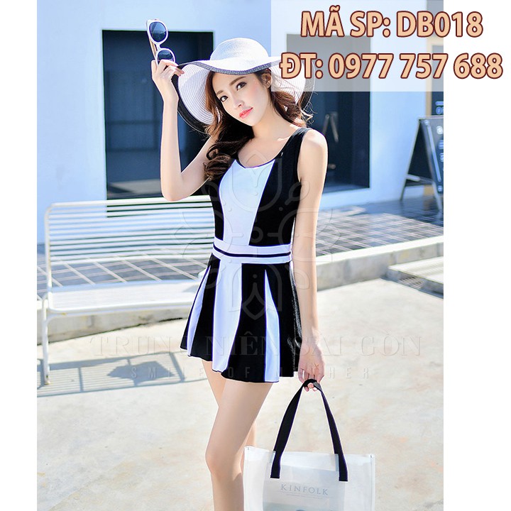 [CÓ SẴN] Áo bơi kín đáo trẻ trung u40 u50 size lớn người mập 75kg trung niên bigsize giá rẻ đẹp | BigBuy360 - bigbuy360.vn