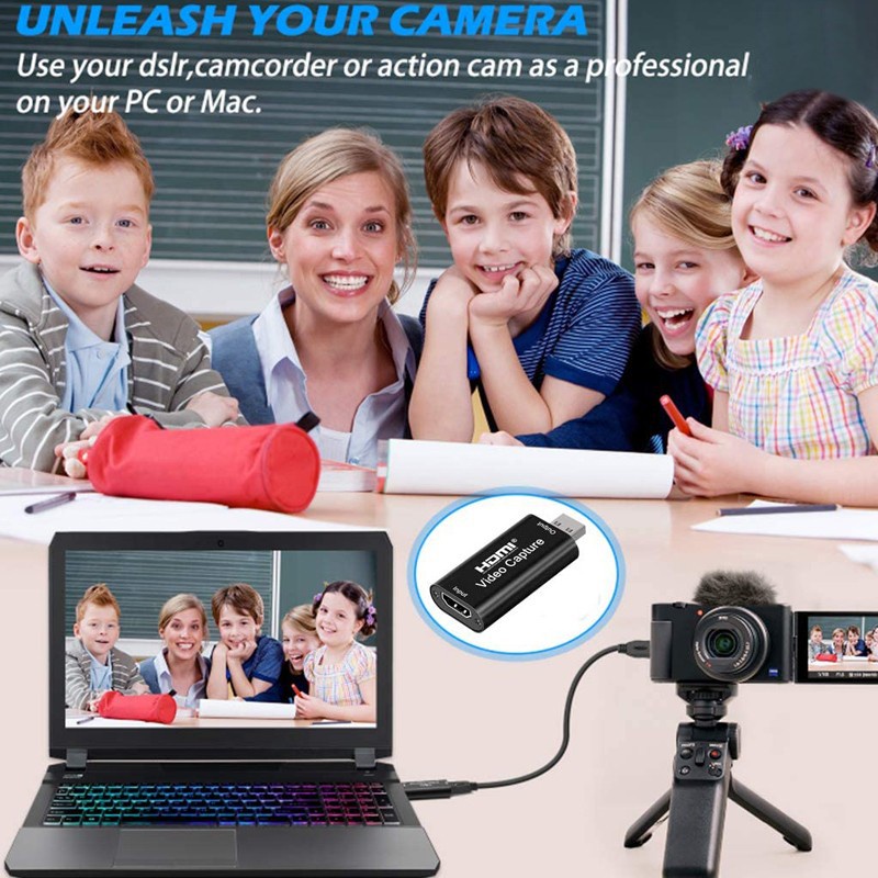 Đầu ghi hình từ máy ảnh, máy quay, thiết bị nội soi siêu âm vào máy tính thông qua cổng USB 3.0 HDMI Video Capture