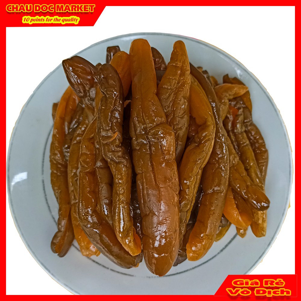 Dưa Mắm Dưa Leo Nguyên Miếng Chưa Trộn Đã Ngâm Nước Cốt Mắm Thơm Ngon Hủ 500gr