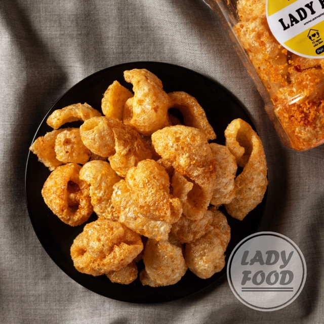 Combo 2 Hũ Da Heo Sa Tế Tỏi Ớt Dòn Rụm Lady Food | BigBuy360 - bigbuy360.vn