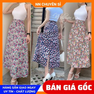 ⚡ HÀNG ĐẸP ⚡ ẢNH THẬT ⚡ CHÂN VÁY HOA DÁNG SUÔNG ⚡ CHÂN VÁY VINTAGE ⚡ CHÂN VÁY HOA PHOM DÀI