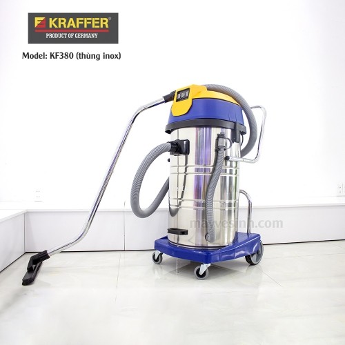 Máy hút bụi công nghiệp KRAFER (KF130,KF180,KF280), Motor: Ametek-USA, Công nghệ Đức, Chính hãng mới 100%, BH 18 tháng