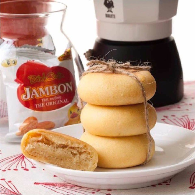 [NGON BỔ RẺ] BÁNH JAMBON VỊ THỊT NƯỚNG THANH HƯƠNG 400GR