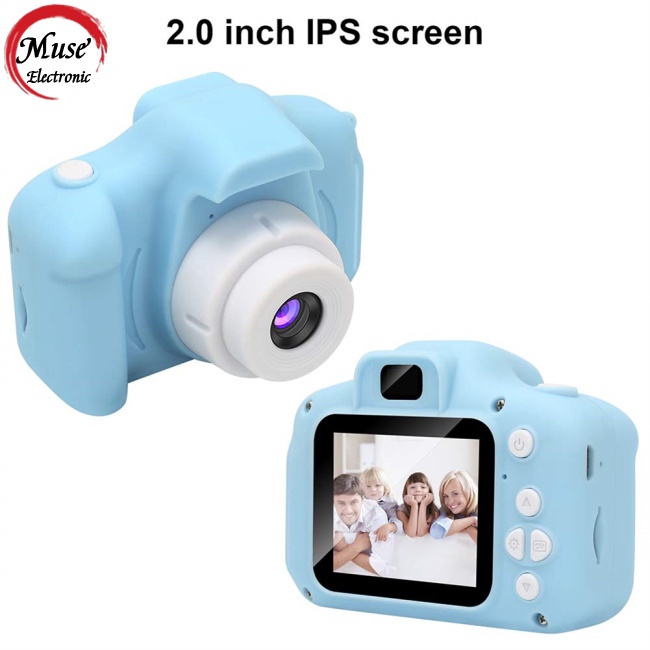Máy Quay Video Kỹ Thuật Số Mini Thông Minh Màn Hình Hd Sạc Pin Cho Trẻ Em