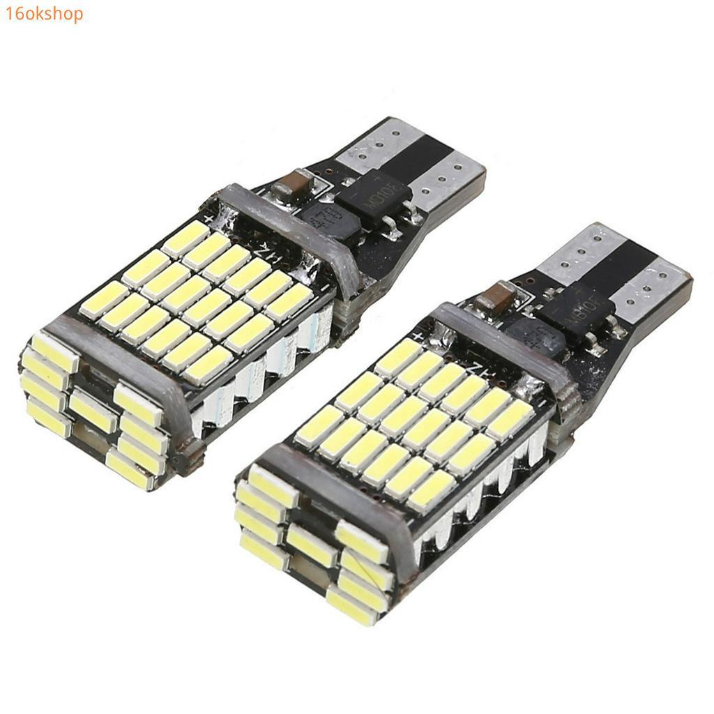 Bóng đèn LED lùi xe siêu sáng T15 W16W 921 45 SMD 4014