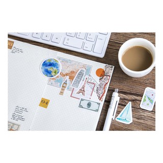 Hình dán trang trí sticker chủ đề du lịch STK044