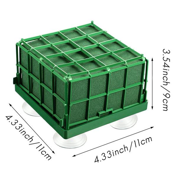 Giá Đỡ Hoa / Lồng Xốp Có Cốc Hút Dành Cho Trang Trí Bàn Tiệc Cưới