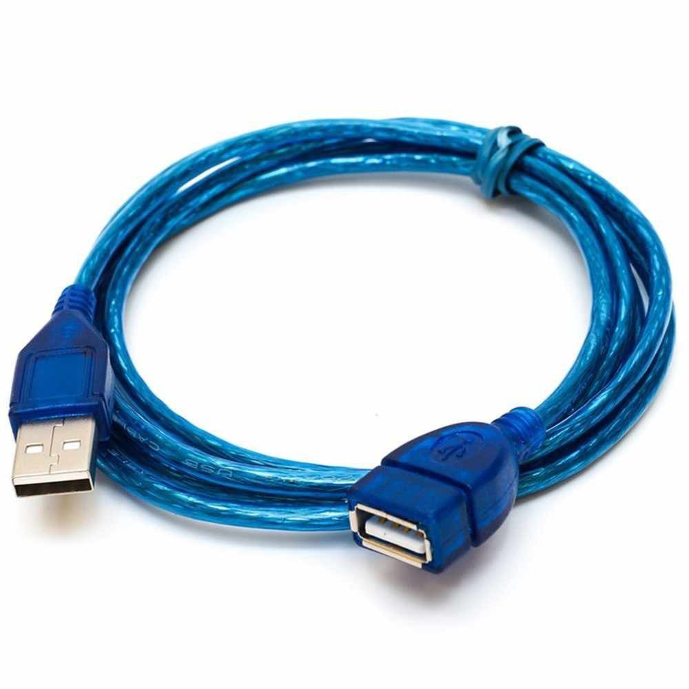 Cáp usb nối dài 1.5m 3m 5m 10m chống nhiễu màu xanh. Vi Tính Quốc Duy