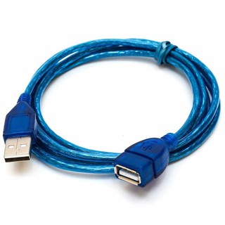Dây nối dài usb 30cm xanh