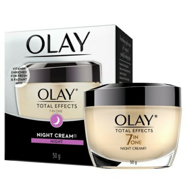 Kem .Dưỡng Ban Đêm Chống Lão Hóa - 7in1 Olay Total Effects Anti-Aging Night Firming Cream