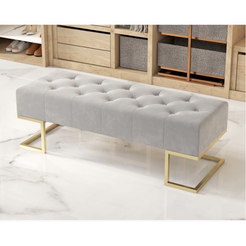 Ghế băng - sofa chờ - chân sắt loại 1m2