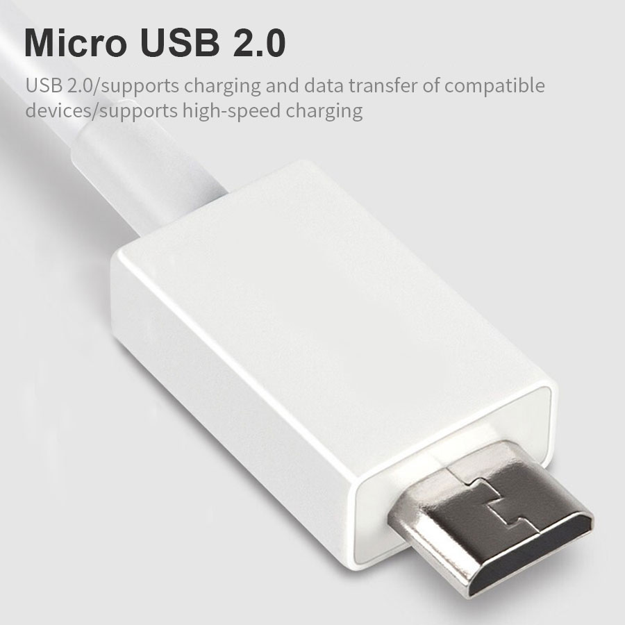 Dây Cáp Sạc Nhanh Micro Usb 1m Cho Samsung Galaxy A10 A10S A01 Core S7 Edge A6 Plus A7 J4 J6 Plus J8