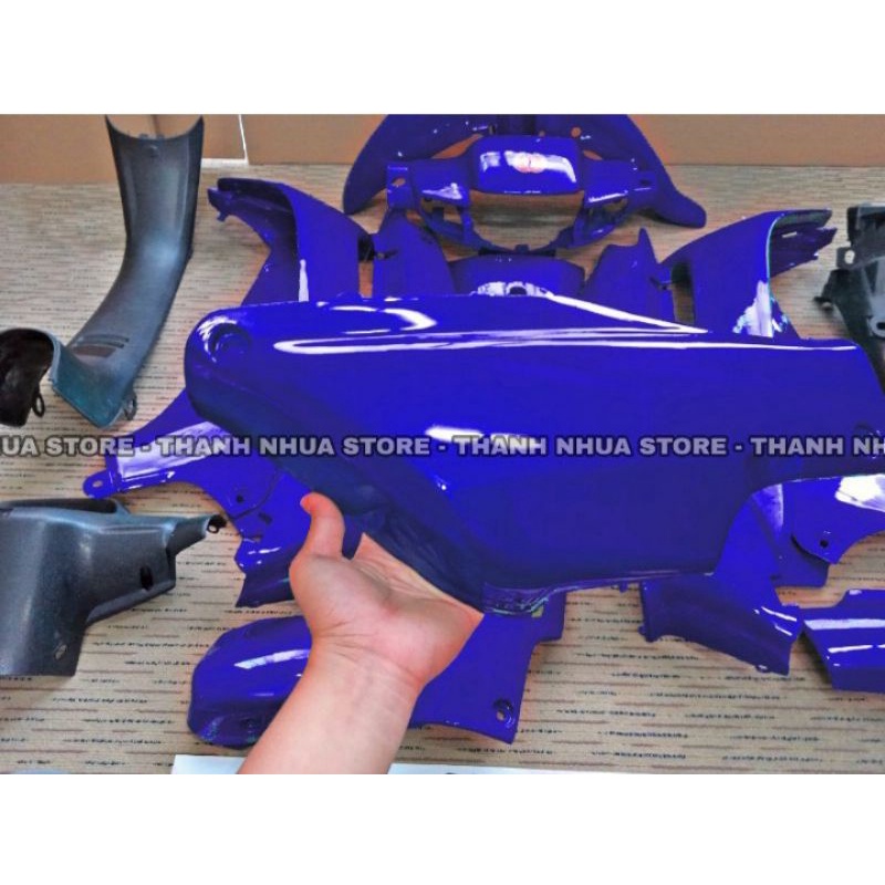 Dàn áo Wave nhỏ/Zx/Alpha/Thái110 Xanh Dương kèm tem