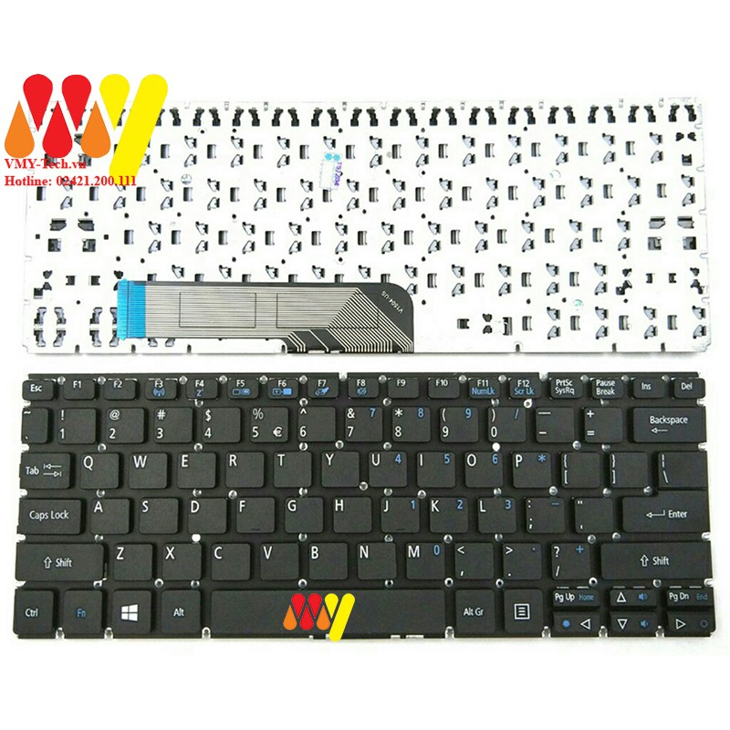 Bàn Phím Laptop Acer SW3 SW5-015 Switch-10 10e SW5-011 SW5-012 SW5-012-12L7