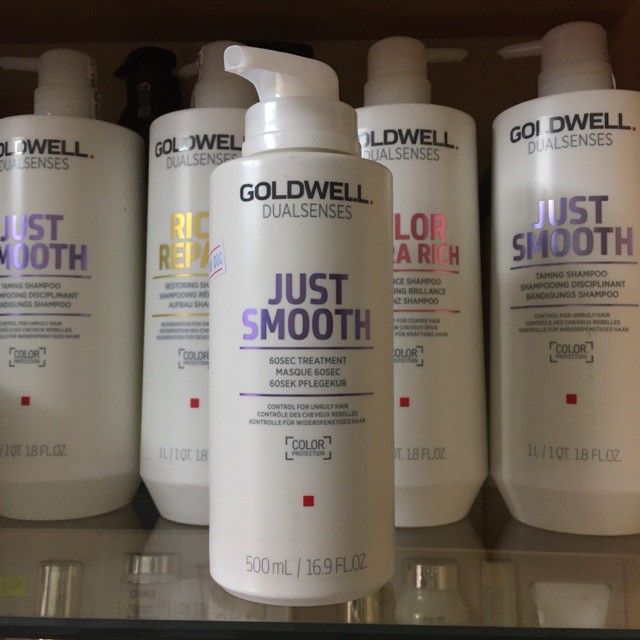 Dầu Hấp Suôn Mượt 60s Goldwell Dualsenses Just Smooth 500ml