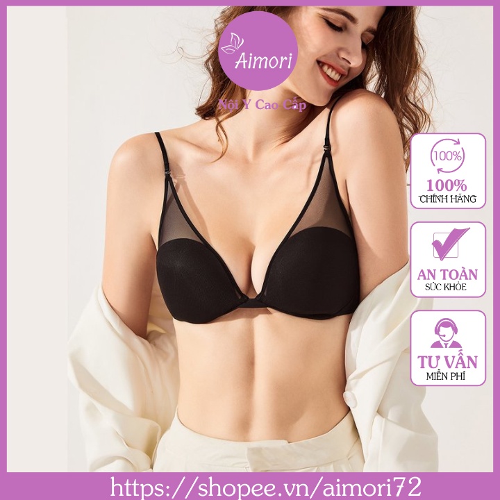 Áo Lót Ren Lưới Sexy Dây Lưng Mặc Được Nhiều Kiểu Ren Cao Cấp Mềm Và Đẹp 3 Size