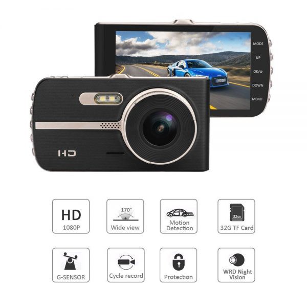 [Mã 44ELSALE2 giảm 7% đơn 300K] Camera Hành Trình X003 FULL HD 1080 Màn Hình 4.0 - Hàng Nhập Khẩu