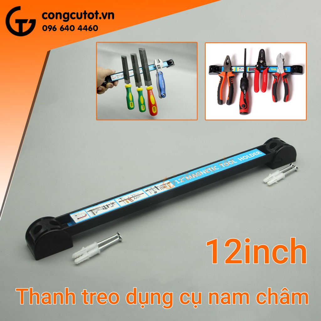 Thanh treo dụng cụ nam châm 12inch